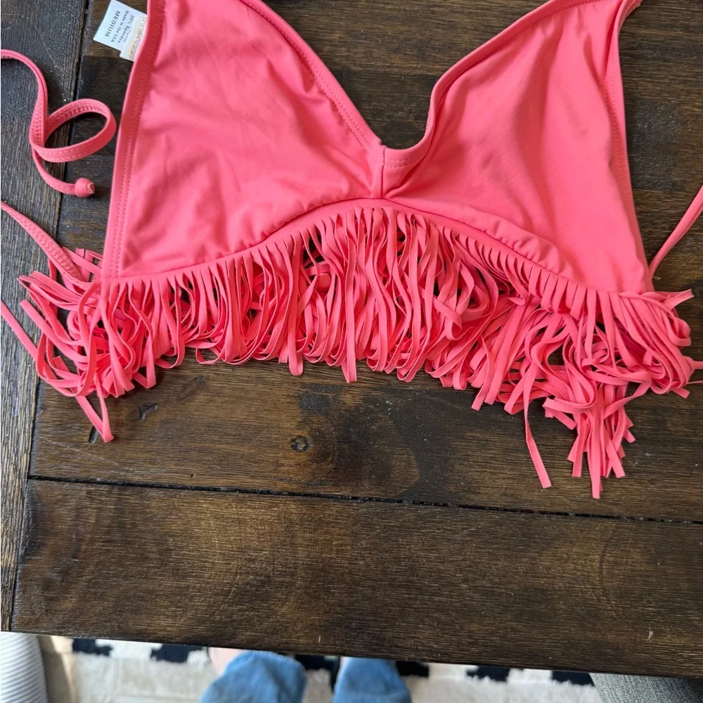 L*Space Audrey Fringe Bikini Top - Picture 2 of 4